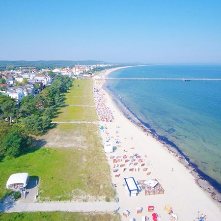 Aparthotel Ostsee FeWo Nr 26 strandnah, Balkon, Meerblick Ostseebad Ostseebad Binz Exterior foto