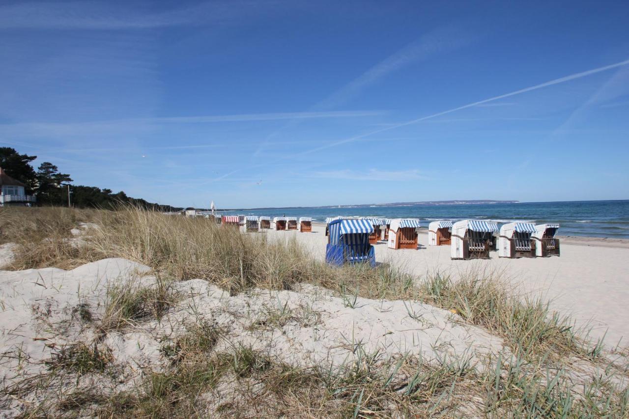 Aparthotel Ostsee FeWo Nr 26 strandnah, Balkon, Meerblick Ostseebad Ostseebad Binz Exterior foto