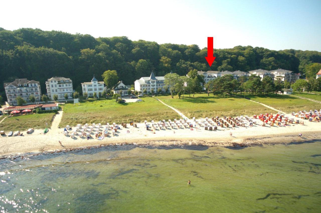 Aparthotel Ostsee FeWo Nr 26 strandnah, Balkon, Meerblick Ostseebad Ostseebad Binz Exterior foto