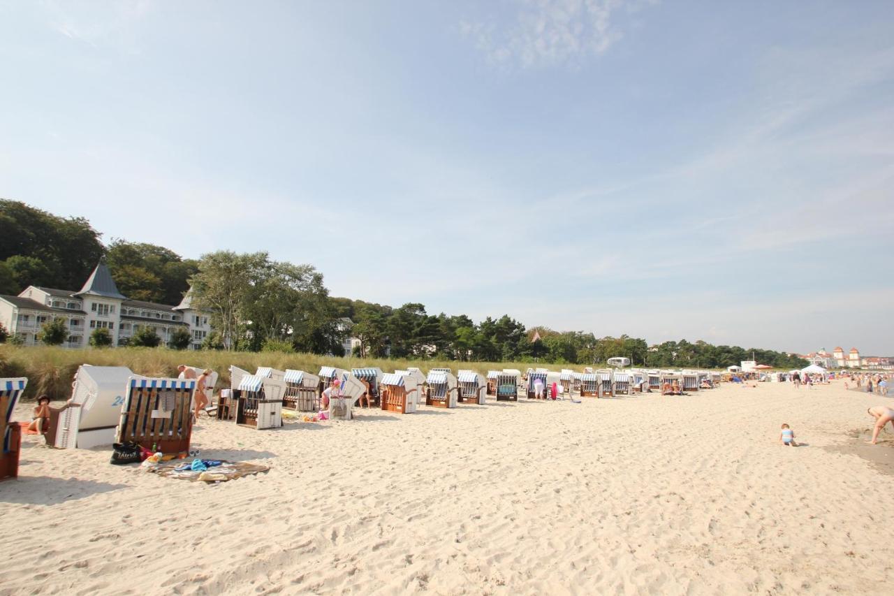 Aparthotel Ostsee FeWo Nr 26 strandnah, Balkon, Meerblick Ostseebad Ostseebad Binz Exterior foto
